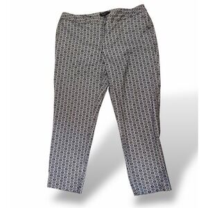 Talbots Hampshire High Rise Straight Leg Career Pants  Size 16W Business Classic